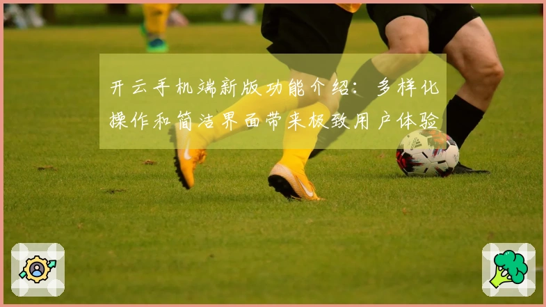 开云手机端新版功能介绍：多样化操作和简洁界面带来极致用户体验